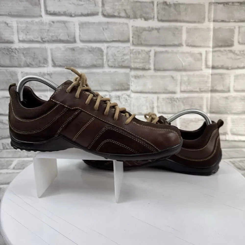Cole Haan Men's Size 9 Brown Suede Leather Casual Driver Sneakers Comfort Shoes